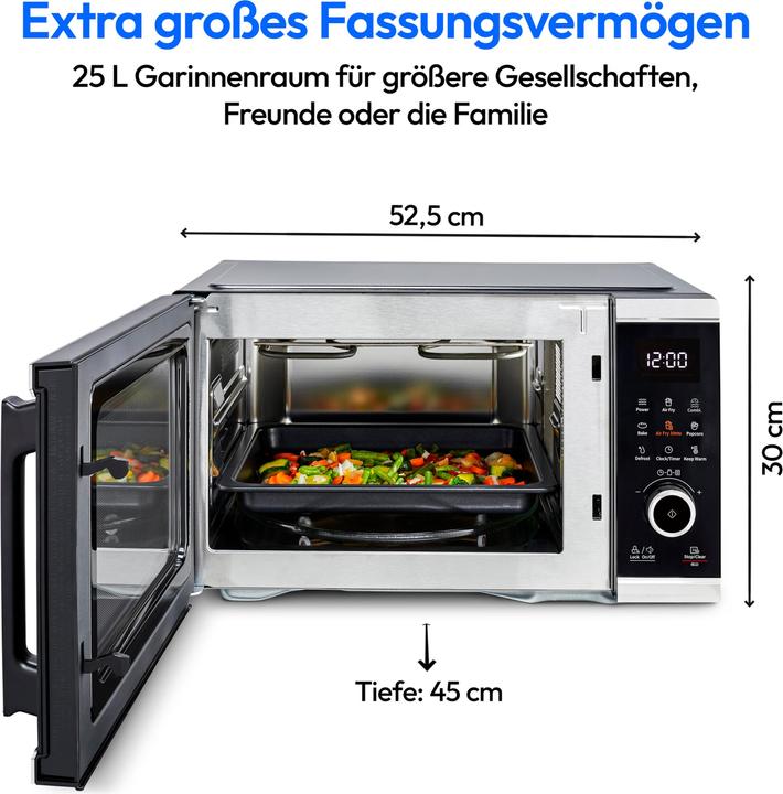 Actual product image Medion MD 11499 Microwave with grill and hot air fryer (25 l)
