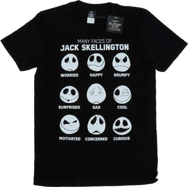 Produktbild Disney Nightmare Before Christmas Many Faces Of Jack TShirt (3XL)