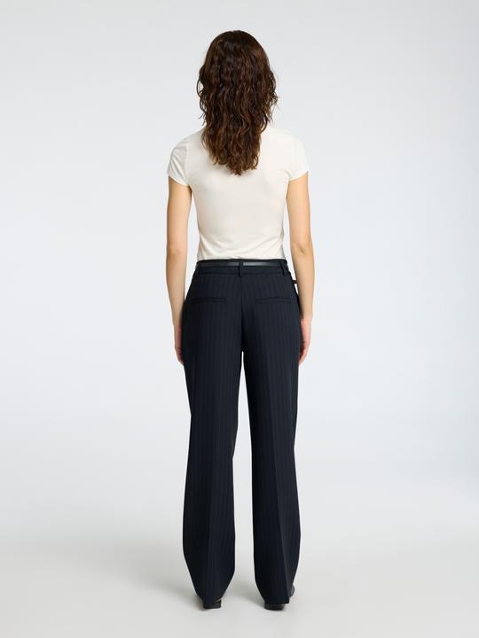 Immagine prodotto Selected Femme Pantaloni gessati a gamba larga (46)