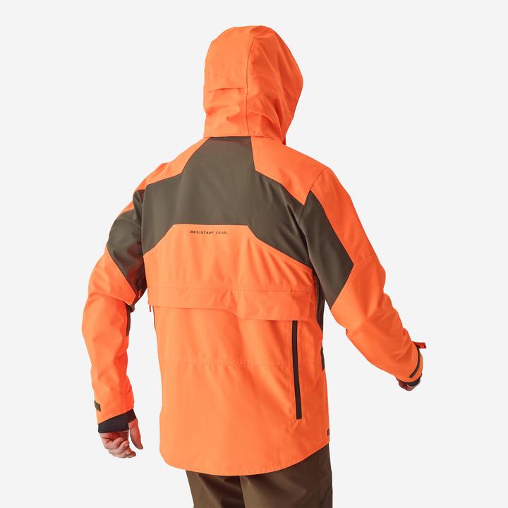 Image du produit Solognac Veste de chasse imperméable Renfort 900 orange (M)