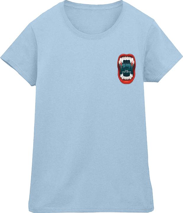 Actual product image The Lost Boys Womens/Ladies Teeth Pocket Cotton T-Shirt (L)