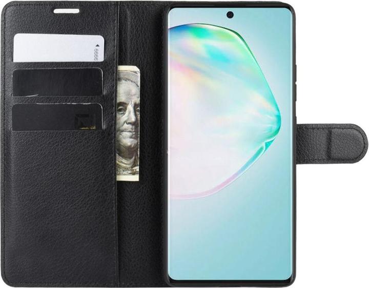 Produktbild Cover-Discount Galaxy S10 Lite - Leder Etui Hülle schwarz (Samsung Galaxy S10 Lite)