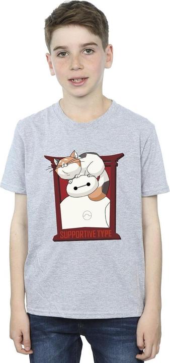 Immagine prodotto Disney Big Hero 6 Baymax Frame Support Maglietta Ragazzi (152, 158)