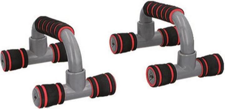Actual product image Dunlop - Liegestützstangen 2 Stück (rot)