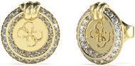 Guess Fashion Gold Plated Knot You Earrings JUBE04058JWYGT/U (Surgical steel)