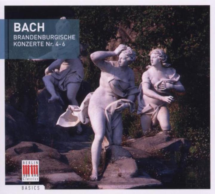 Produktbild Bach Brandenburgische Konzerte Nr 4-6