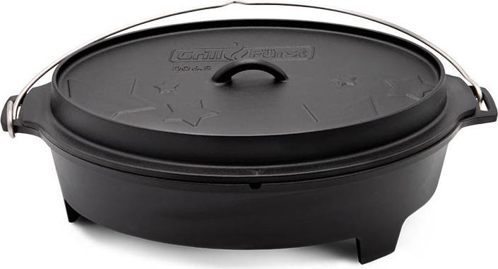 Immagine prodotto Grillfürst Forno olandese BBQ Edition DO 6,5 piatto/ovale per Weber Spirit, Weber Genesis, Broil King Si