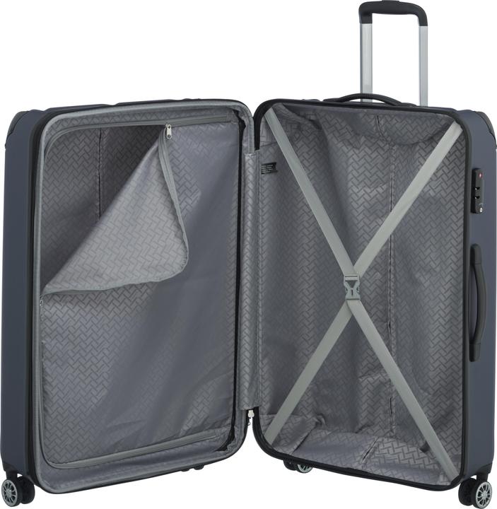 Actual product image Travelite Suitcase set 2pcs. navy (194 l, M (50 - 90l), L (90 - 115l))