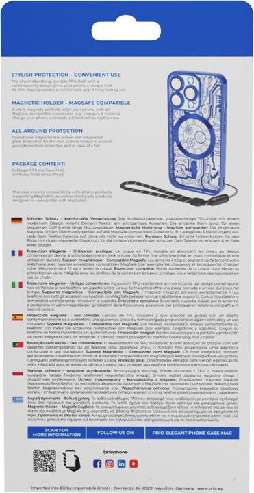 Image du produit prio élégant étui MAG pour iPhone 11 Pro Max bleu (Apple iPhone 11 Pro Max)