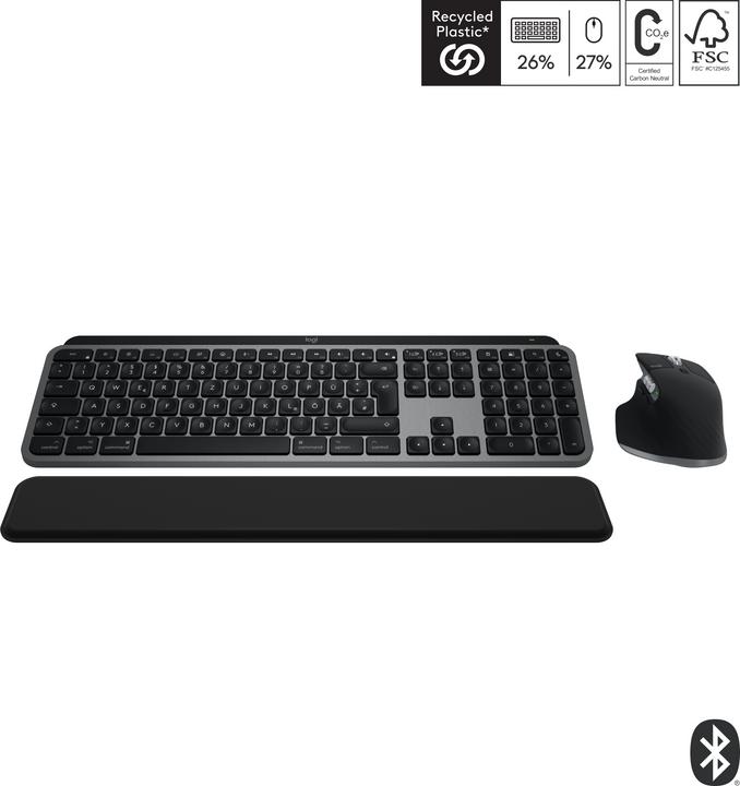 Immagine prodotto Logitech MX Keys S Combo per Mac (DE, Senza fili)