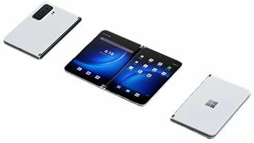 Produktbild Microsoft Surface Duo 2 B2B (256 GB, Glacier, 8.30", SIM + eSIM, 12 Mpx, 5G)
