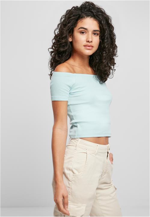 Produktbild Urban Classics Ladies Off Shoulder Rib Tee (L)