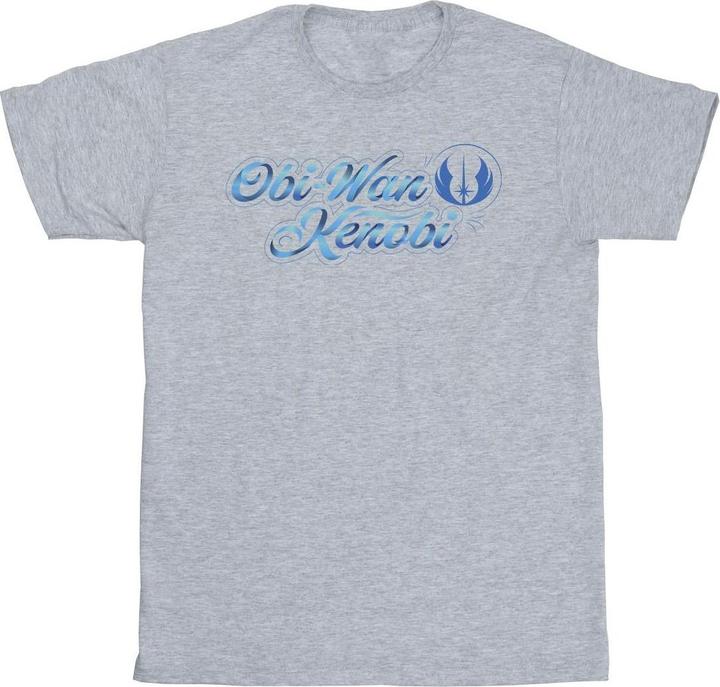 Star Wars - T-shirt OBI-WAN KENOBI RIBBON FONT - Homme (4XL)