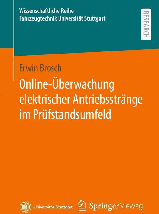 Image du produit Online-Überwachung elektrischer Antriebsstränge im Prüfstandsumfeld (Allemand, Erwin Brosch, 2024)