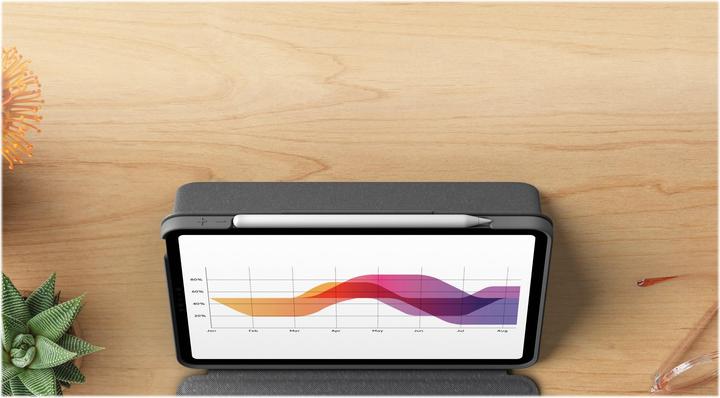 Actual product image Logitech Folio Touch (DE, iPad Air 2020 (4. Gen), iPad Air 2022 (5th Gen))