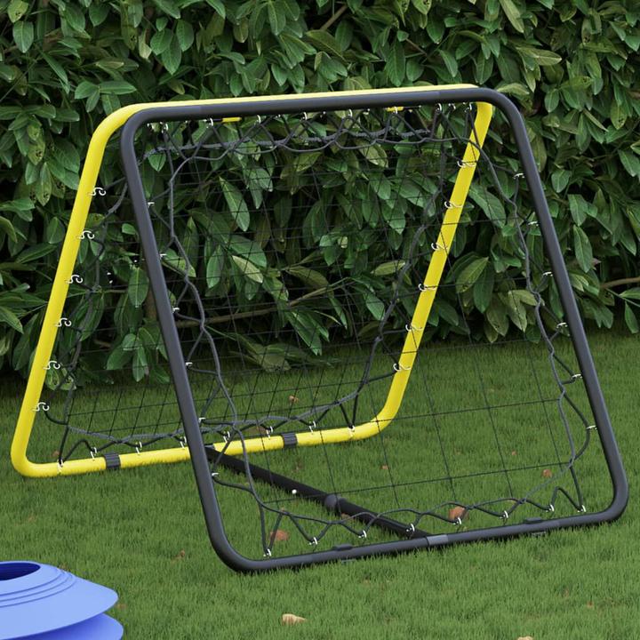 Produktbild VidaXL Fussball-Rebounder Doppelseitig Verstellbar Gelb