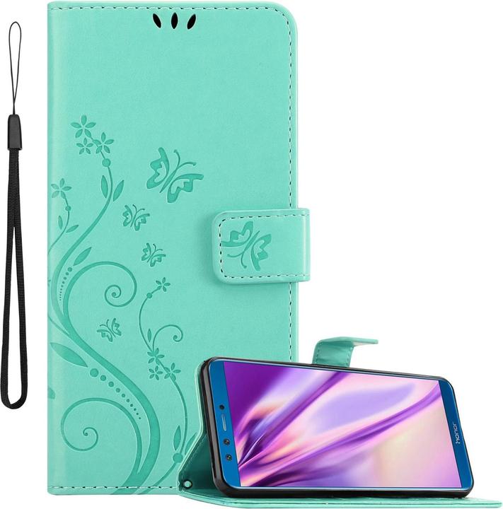 Floral turquoise