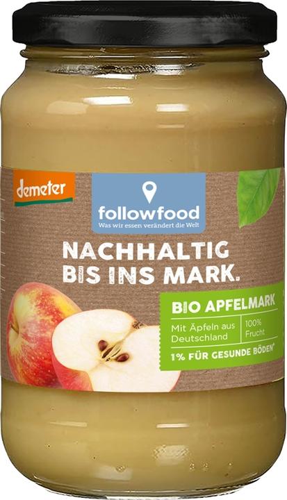 Produktbild Followfood Demeter Bio Apfelmark (135 g)