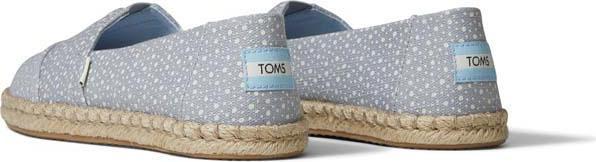Produktbild Toms Seasonal Rope Alpargata Crossweave Ws sky (38)