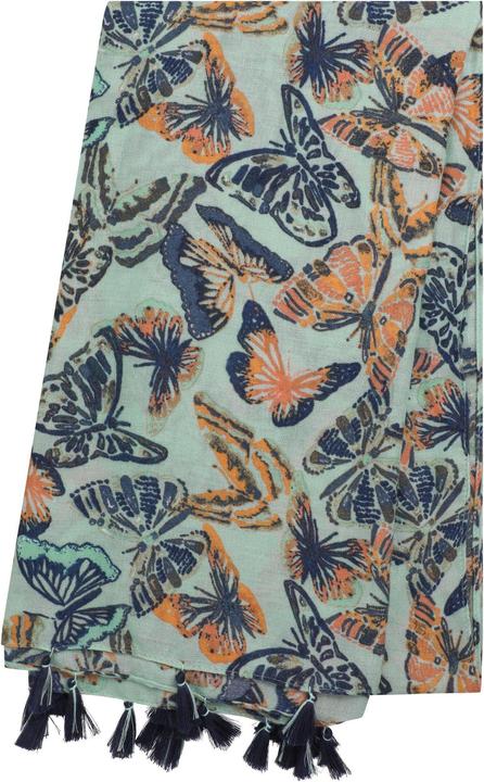 Actual product image Weird Fish Marelia Tassel Eco Friendly Scarf