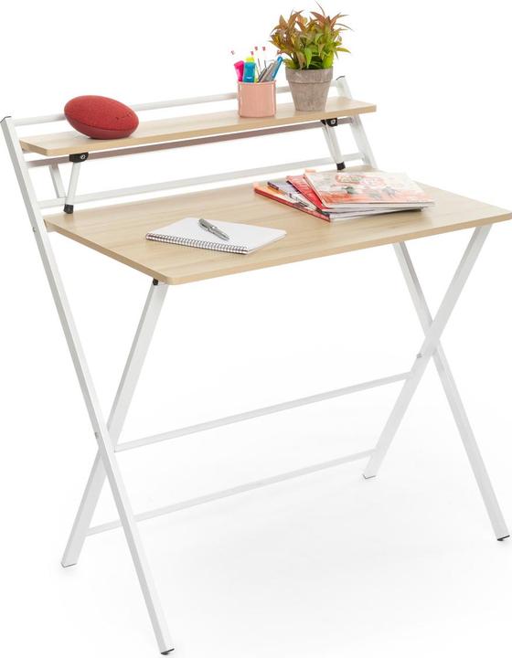 Immagine prodotto InnovaGoods Scrivania trasparente con ripiano Tablezy