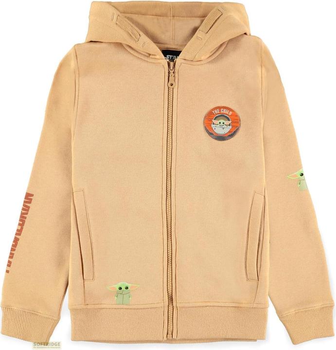 The Mandalorian The Child Girls Zipped Hoodie