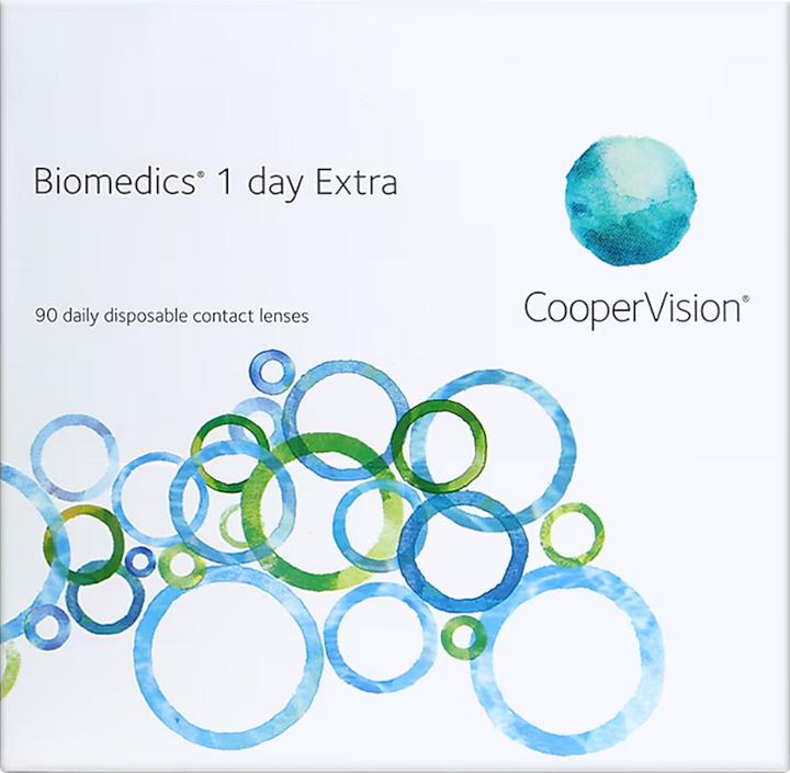 Immagine prodotto Biomedics 1 giorno in più (90 Pezzo/i, Lente quotidiana, Sferico)