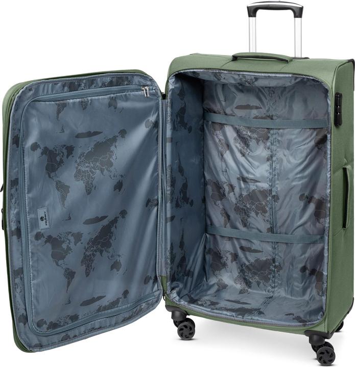 Actual product image Franky Melbourne 3.0 4-wheel trolley 79 cm with expansion pleat (90 l, XL (from 140l))