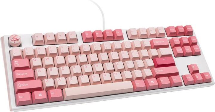 Image du produit Ducky Clavier de jeu One 3 Gossamer TKL rose - MX-Brown (US) (US, Filaire)