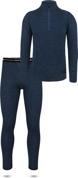 Normani Herren Merino Langarmshirt und Hose Canberra/Sydney - 8827 (6XL)