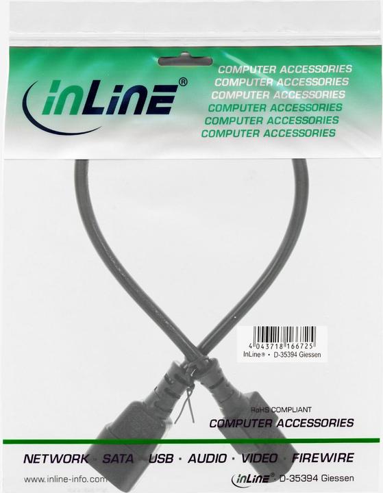 Image du produit InLine Extension du dispositif froid (0.50 m, CEI 320)