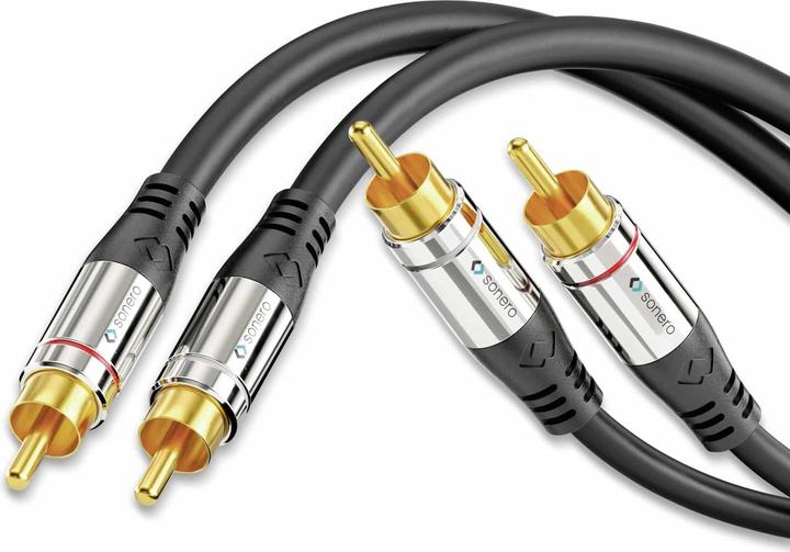 Actual product image Sonero Audio cable cinch - cinch 3 m (3 m, Cinch)