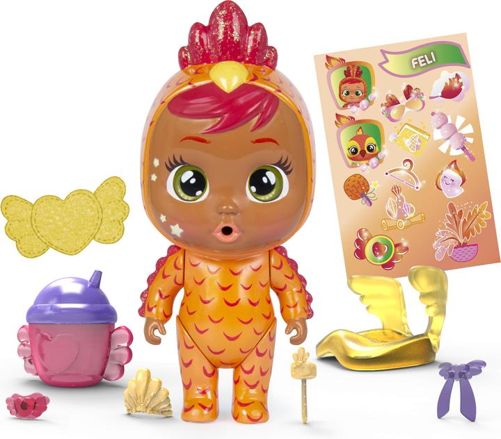 Produktbild TOYS Cry Babies Magische Tränen Fantasy Paci Haus - dunkelrosa