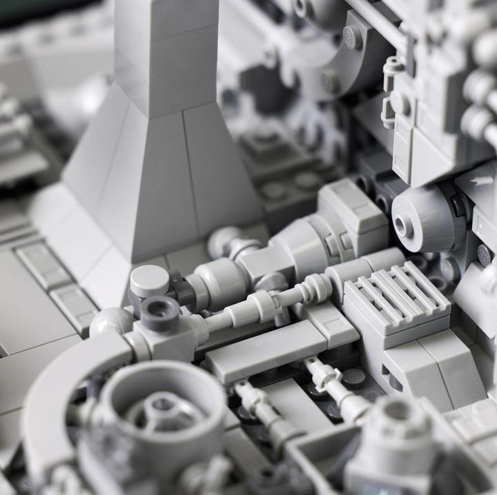 Actual product image LEGO Death Star Trench Run Diorama (75329, LEGO Star Wars)