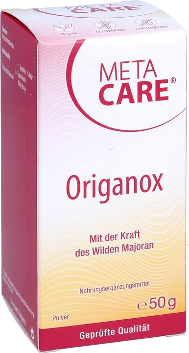 Image du produit Meta Care Origanox en poudre (1 pièce(s), Capsules, 50 g)