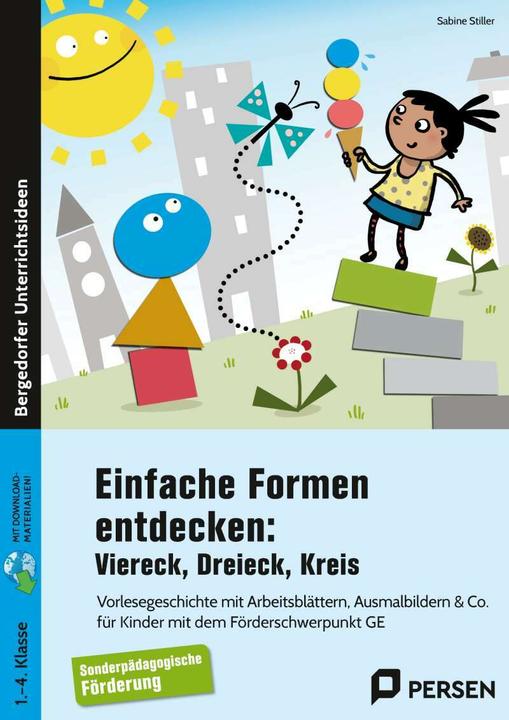 Image du produit Einfache Formen entdecken: Viereck, Dreieck, Kreis (Allemand, Sabine Stiller, 2021)