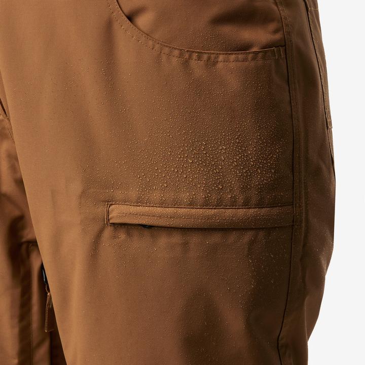 Actual product image Dreamscape Women's snowboard trousers ski trousers - SNB 500 camel (40)