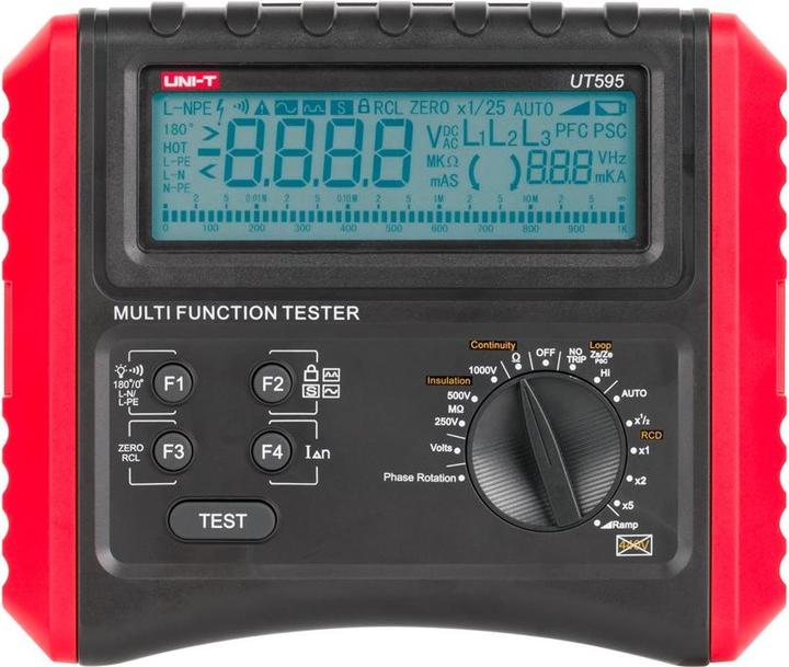 Actual product image Uni-T Multifunction Meter For Electrical Installations Ut-595