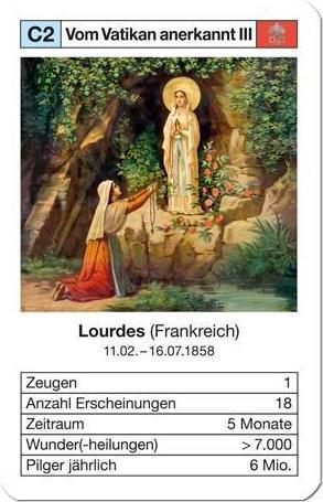 Immagine prodotto Weltquartett 1015 - MARIENERSCHEINUNGEN-QUARTETT - Sante Vergini su 32 carte da gioco (edizione DE) (Tedesco)