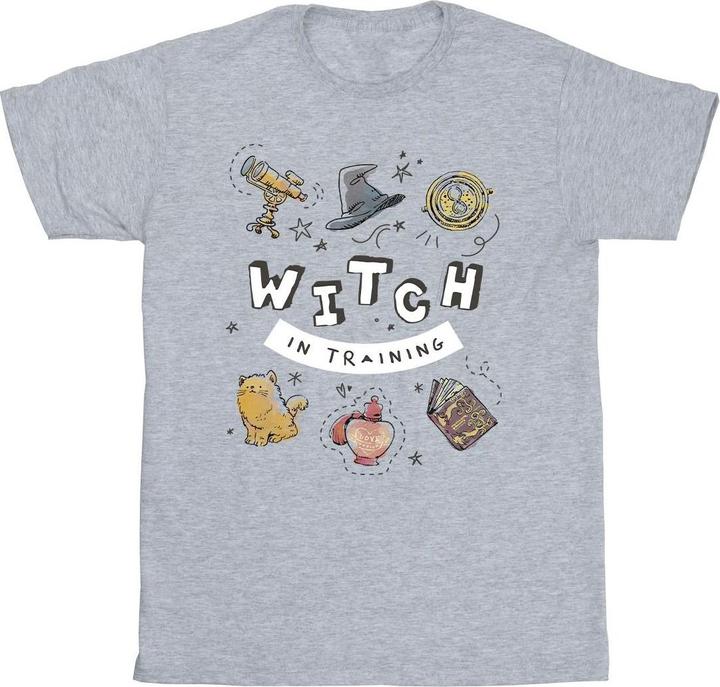 Immagine prodotto Witch In Training Maglietta Ragazze (152, 158)