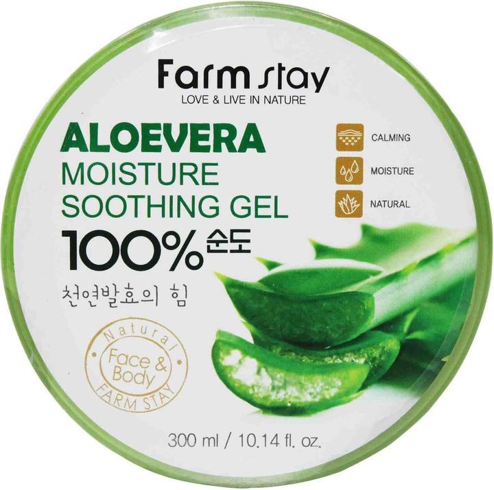 Produktbild Farm Stay Aloe Vera Moisture Soothing Gel (300 ml, Gesichtsgel)