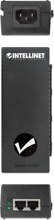 Image du produit Intellinet PoE+, 10/100/1000 Mbps RJ-45, 100 - AC, DC (1 Ports)