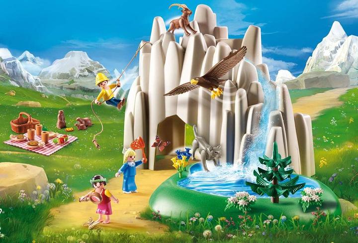 Actual product image Playmobil At the crystal lake with Heidi, Peter and Clara (70254, Playmobil Heidi)