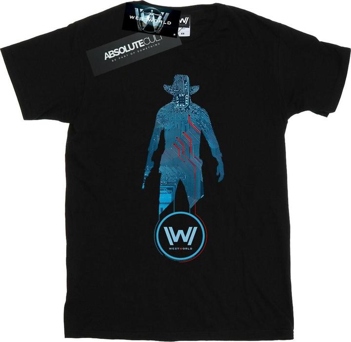 Immagine prodotto Westworld Digital Man In Black Maglietta Uomo (M)