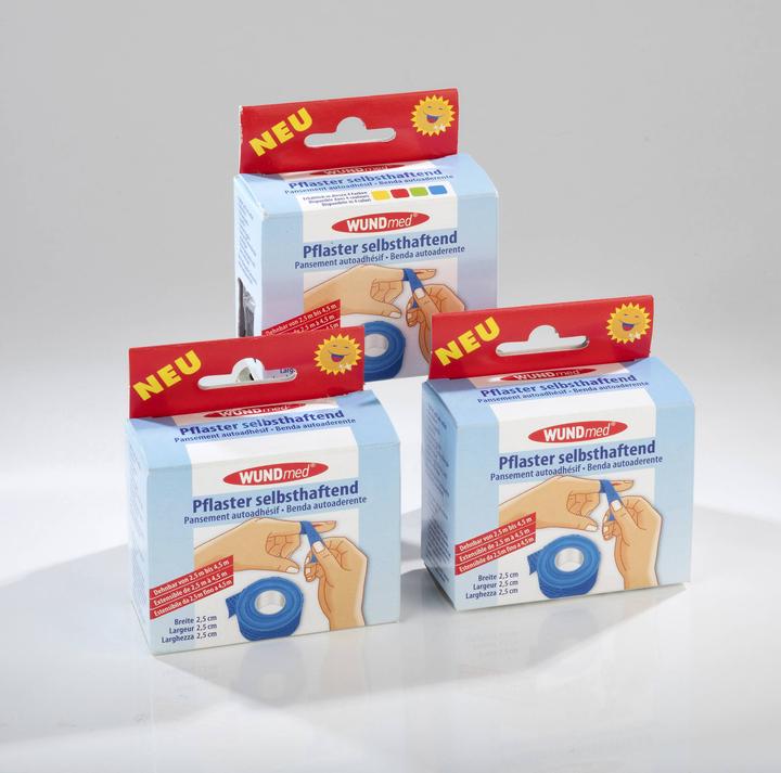 Produktbild Wundmed Pflaster, selbsthaftend, 3er-Set, Blau (1 x)