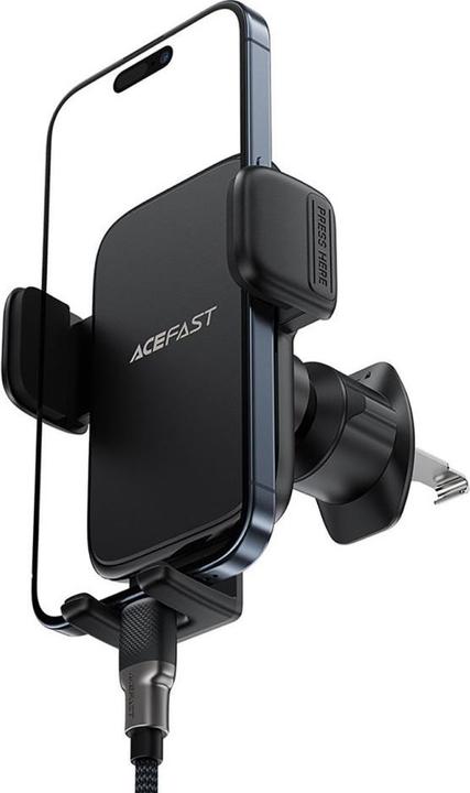 Produktbild Acefast D27 car air vent holder for 4.5-6.7" phone - black