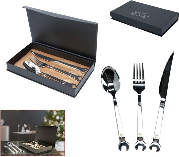Produktbild KS Tools Besteck-Set, 3-tlg (3 Stück, Besteck Set)