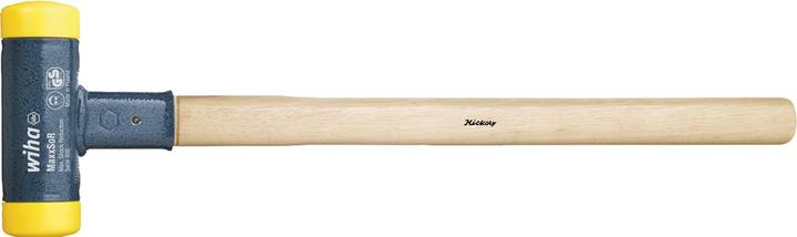 Produktbild Wiha Rückschlagfreier Schonhammer mit Hickory-Holzstiel. (543 g)