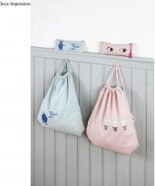 Produktbild Rayher Turnbeutel mit Kordelzug + Stiftetasche, hellblau
