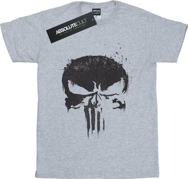The Punisher TV Skull Logo TShirt (L)